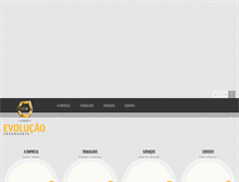 Tablet Screenshot of evolucaoeng.com